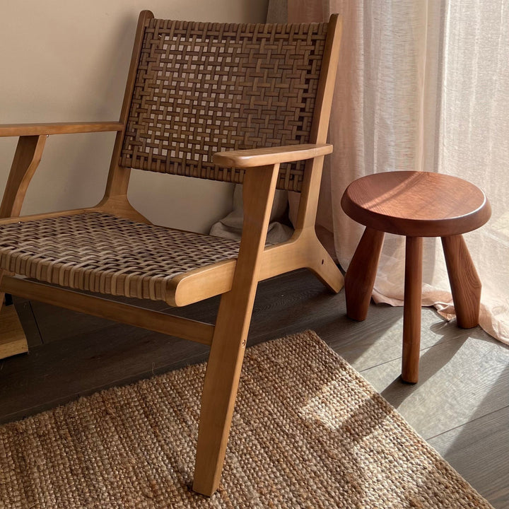 Méri Stool - Ash Wood Texture Detail